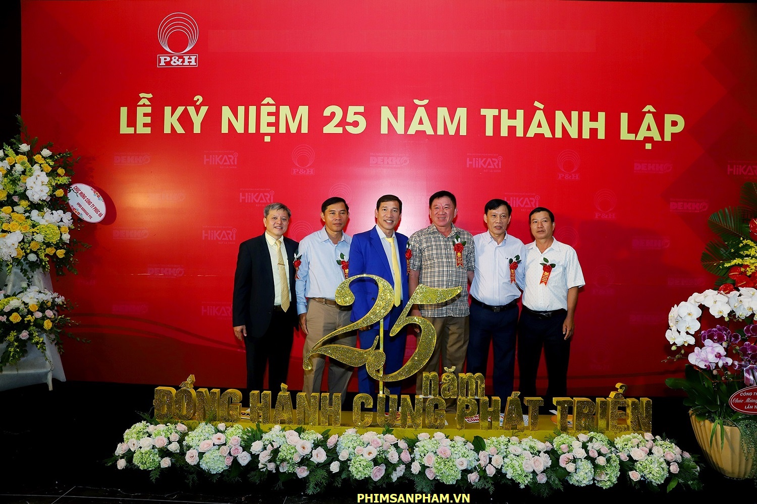 Phimsanpham.vn – quay phim kỷ niệm 25 năm thành lập công ty